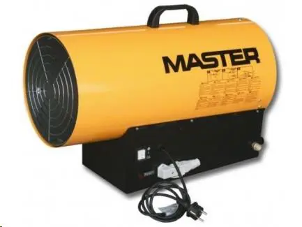 Gas fan heater, 53kW, 230V